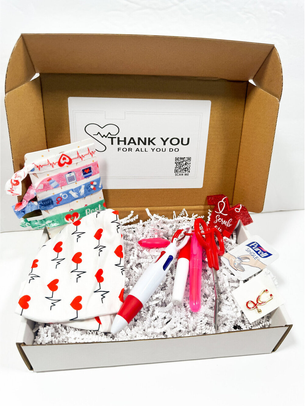 Nurse Gift Set Box with Pen, Stethoscope